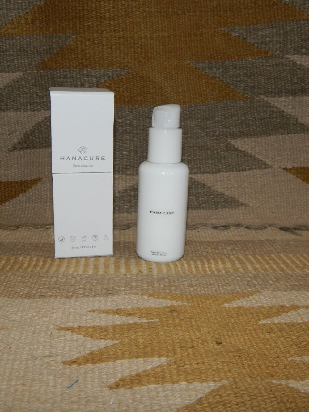 Hanacure Nano Emulsion Face Moisturizer 1.35oz with Antrodia Cinnamomea